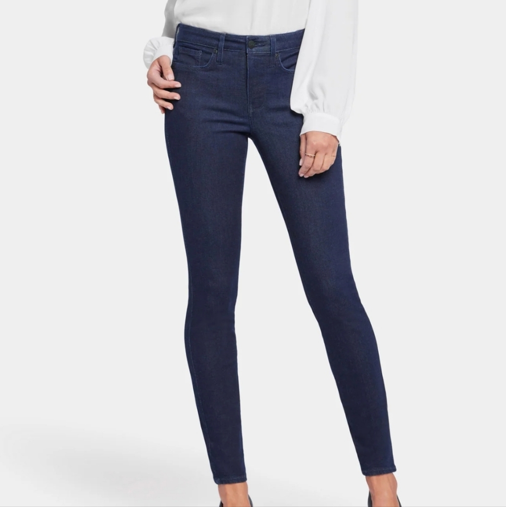 NYDJ Not Your Daughters Jeans Ami Skinny Jeans Rinse Color Size 18